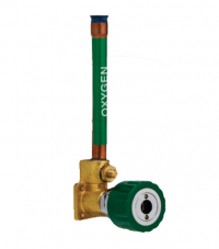 Ổ khí đầu ra chuẩn PIN INDEX, kiểu xoáy, khí hút, loại chìm tường